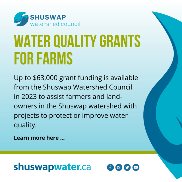 SWC is now accepting applications to its Water Quality Grants program