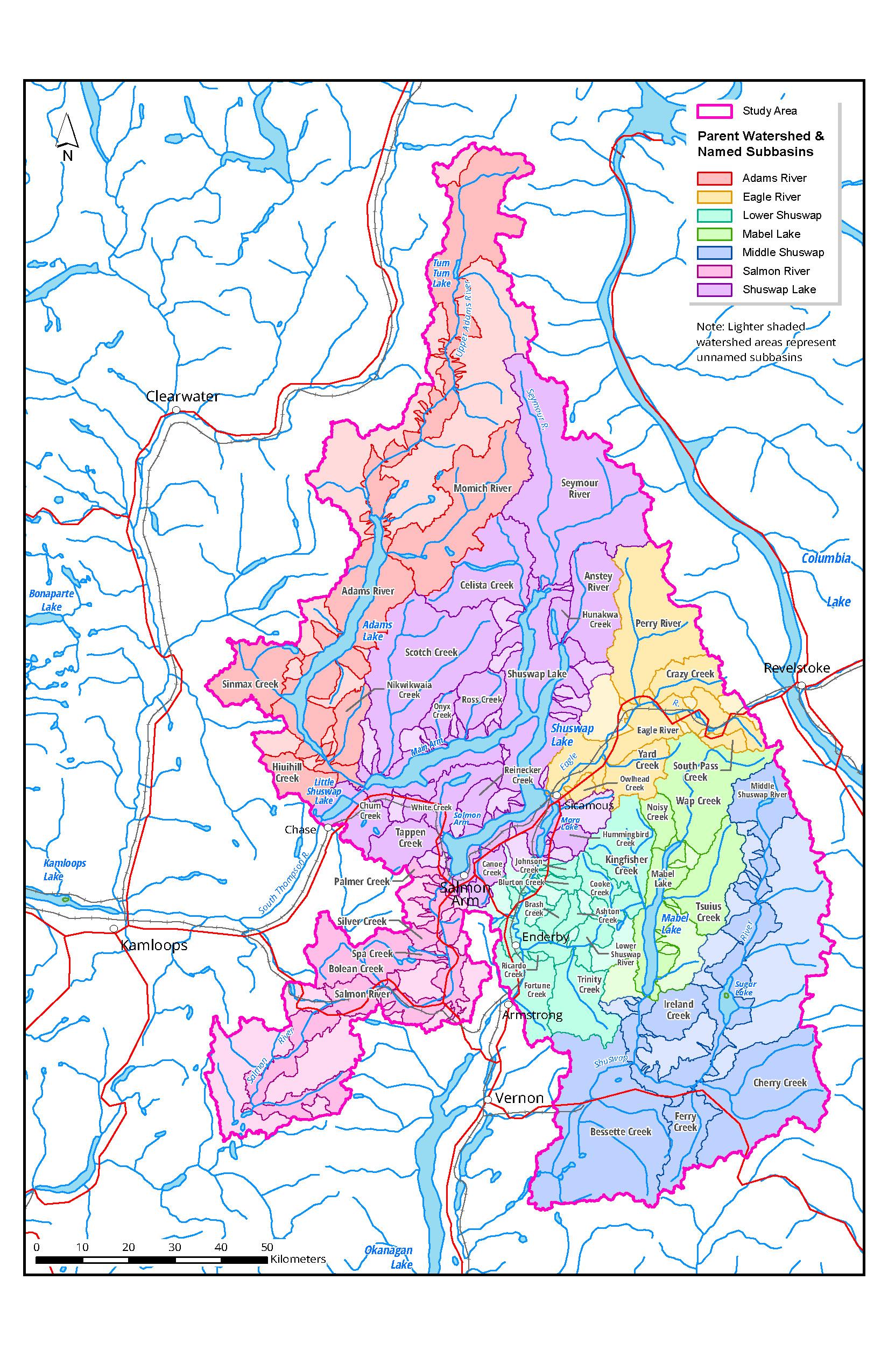 Shuswap Watershed Basin